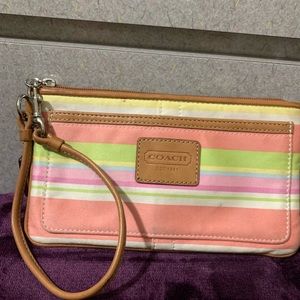 Coach wristlets